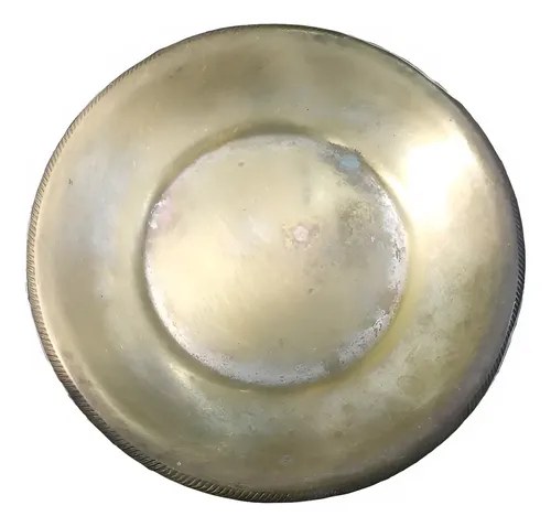 Platito De Bronce Plateado Plateado Platito De Bronce Plateado
