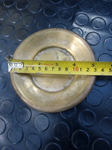 Platito De Bronce Plateado Plateado Platito De Bronce Plateado - 3