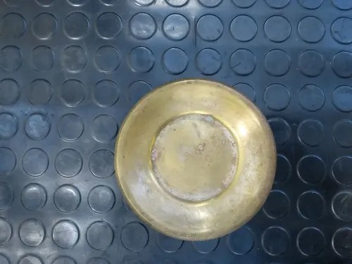 Platito De Bronce Plateado Plateado Platito De Bronce Plateado - 9