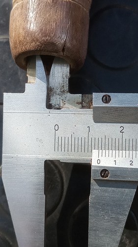 Pomo / Puntera De Madera - 5