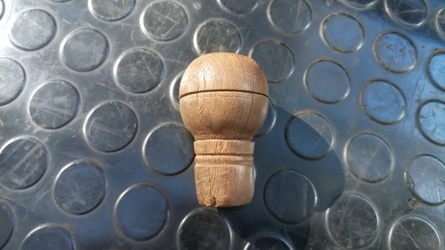 Pomo / Puntera De Madera - 9