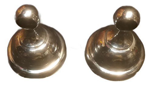 Percha Gancho Toallero Para Baño X2 Plateado
