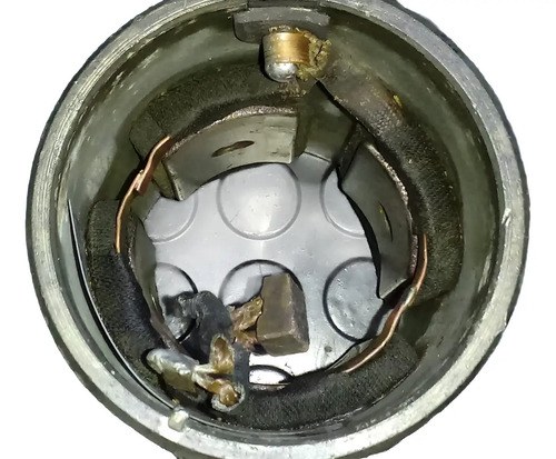 Carcasa Y Tapa Porta Carbones Motor De Arranque Garef