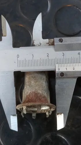 Portalámpara Tipo Fiat 1500 / Auto Clásico Plateado - 7