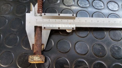 Lote De 4 Tornillos Grandes Para Madera Antiguos - 4