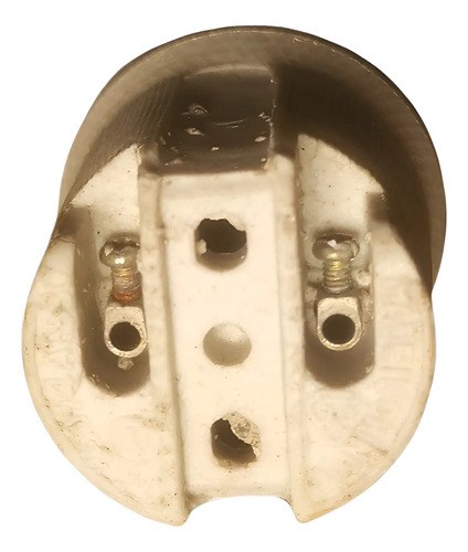 Portalámparas Cerámico E27 Siemens Blanco