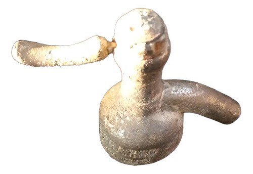 Cabeza De Plomo De Sifón Antiguo