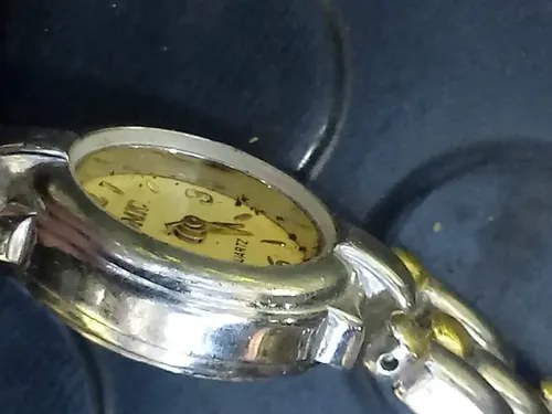 Reloj Omic Para Repuestos (no Funciona) Plateado - 3