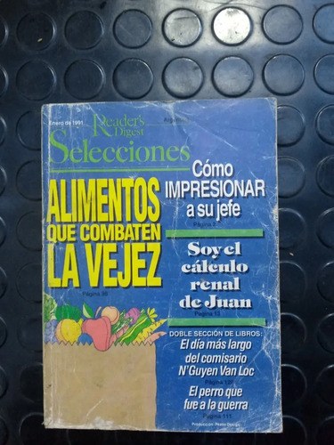 Revista Selecciones Del Readers Digest Enero 1991 Español