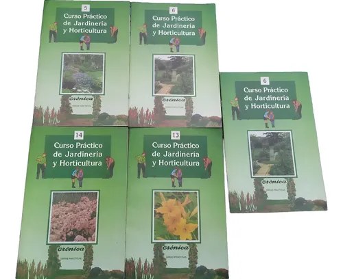 Jardinería Horticultura Curso Práctico Crónica 4 Fascículos