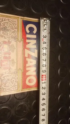 Etiqueta Botella Cinzano Rose Antigua Original Etiqueta Antigua Cinzano Rosé - 5
