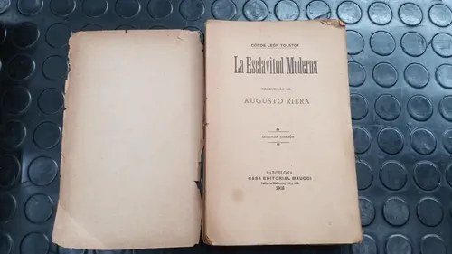 La Esclavitud Moderna - Conde León Tolstoy - 3