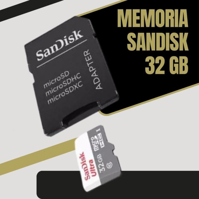 Tarjeta de Memoria Sandisk 32GB Ultra + Adaptador – Almacená Más