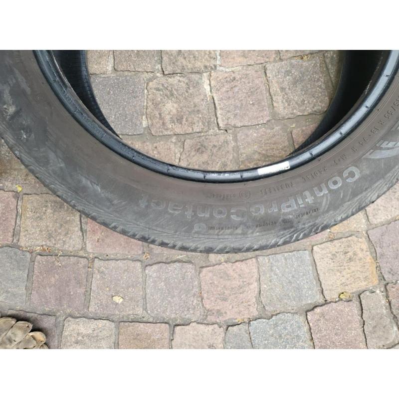 1 Par de Neumaticos - 2 neumaticos Continental Pro Contact 215 55 R18 94H 52000 kms reales - 2