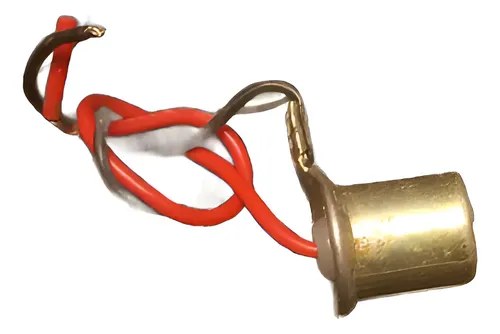 Portalámpara Vehículo Clásico Dorado Oscuro