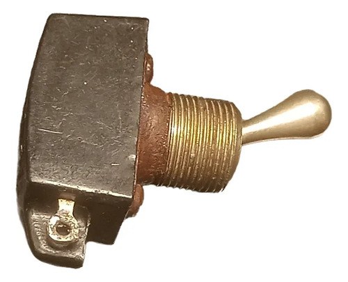 Interruptor / Llave Antigua Biplast 220v 2a Negro