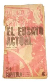 Libro El Ensayo Actual Biblioteca Argentina Fundamental 1968