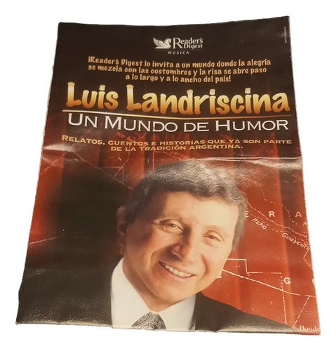 Luis Landriscina - Reader's Digest Antiguo Folleto Antiguo Folleto Luis Landriscina - Readers Digest