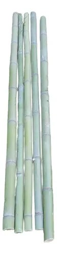 Tutor Caña Bambú 90cm De Largo Y 3cm A 4cm Diámetro
