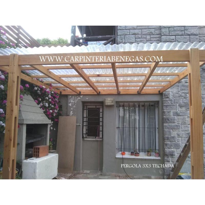 pergolas y techos en mar del plata