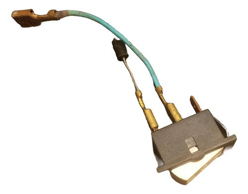 Interruptor / Diodo Y Conectores Estufa Eléctrica Negro