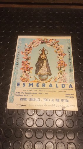 Antigua Publicidad Virgen De Caacupé Ramos Generales 1973 - 2