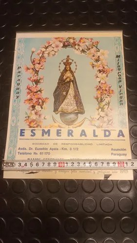 Antigua Publicidad Virgen De Caacupé Ramos Generales 1973 - 4