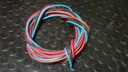 4 Cables Unipolares 1,5 Metros 6 Mm. 7 Hilos Multicolor - 2