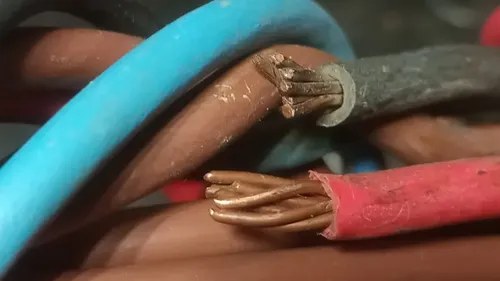 4 Cables Unipolares 1,5 Metros 6 Mm. 7 Hilos Multicolor - 5
