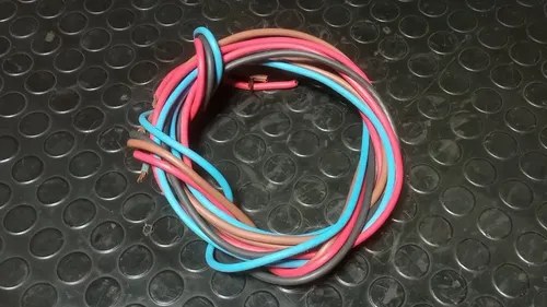 4 Cables Unipolares 1,5 Metros 6 Mm. 7 Hilos Multicolor - 8