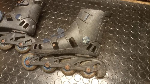 Patines Tipo Roller Para Reparar / Repuestos 36 999 Mm Negro - 3