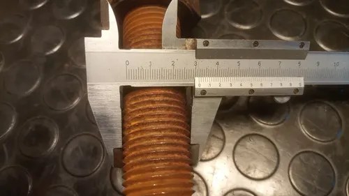 Varilla Roscada / Tuercas 1 1/4 Pulgadas X 180 Mm Marrón - 5
