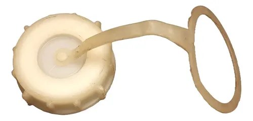 Tapa Plástica Bidón 20 Litros Beige
