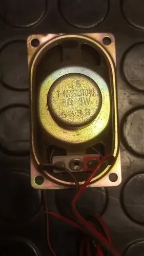 Parlante 3w 8 Ohms, Usado, En Buen Estado Dorado - 3