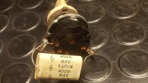 Perilla Selector De Velocidad / Capacitor Ventilador (usado) - 6
