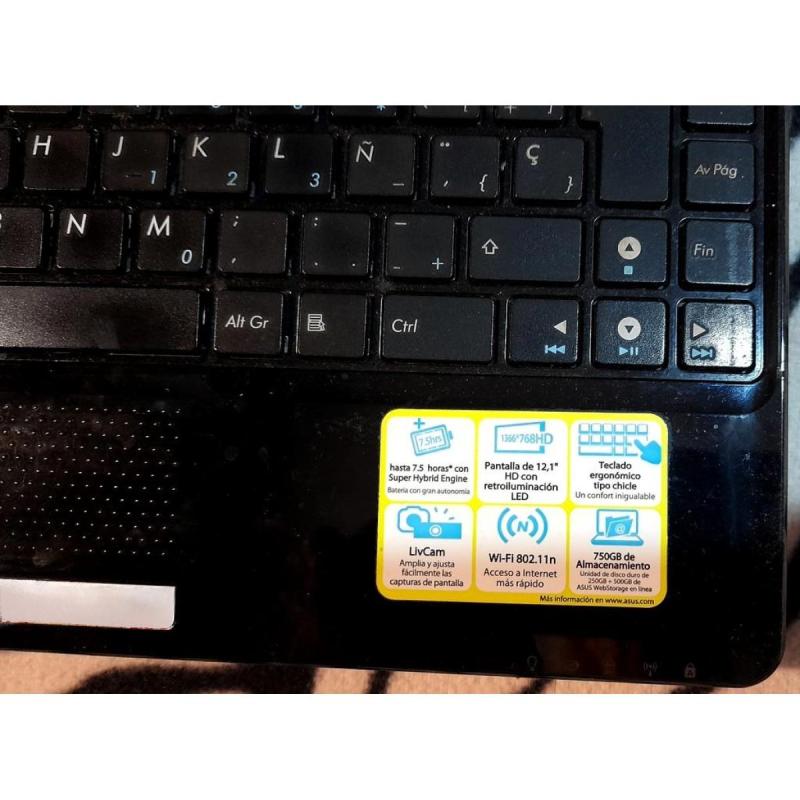 NETBOOK ASUS Eee PC 1201 HA (Sin bateria). - 3
