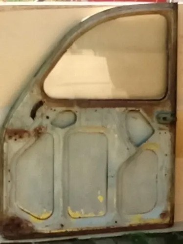 Puerta Delantera Derecha Citroen 3cv 71 Blanco - 2