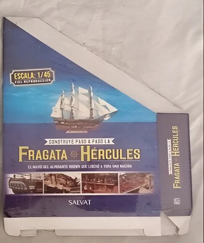 Fasciculos Fragata Hércules Salvat Del 42 Al 56 Inclusive Marrón Claro