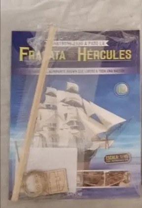 Fasciculos Fragata Hércules Salvat Del 42 Al 56 Inclusive Marrón Claro - 2