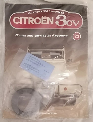 Fascículos Para Armar Citroen 3cv D Agostini 21 Al 62 Incl Blanco
