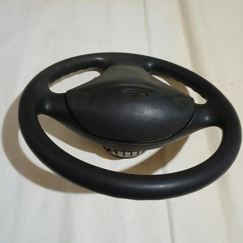 Volante Original Ford Escort Courier Fiesta Negro - 3