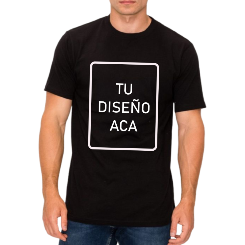 Remera personalizada con UNA impresión R2 Premiun 24-1