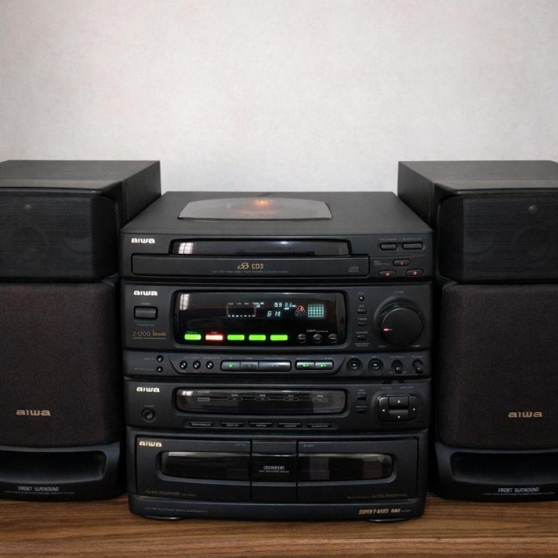 Vendo equipo de música AIWA antiguo (funcional) y en muy buen estado - 3