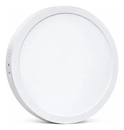 Plafón Panel Led Redondo Wallox 24w Luz Día Blanco - 2