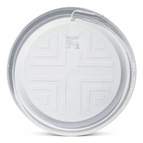 Plafón Panel Led Redondo Wallox 24w Luz Día Blanco - 3