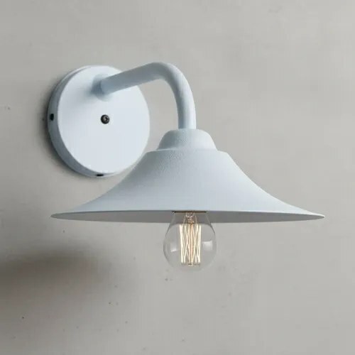 Aplique de pared Berlin 1 luz E-27 - Blanco texturado