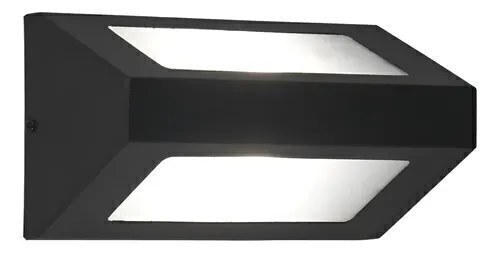 Aplique de pared Monaco E-27 - Negro texturado
