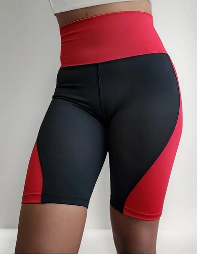 Calza Biker J Peñafiel Sport Mujer Sublimada Cortas