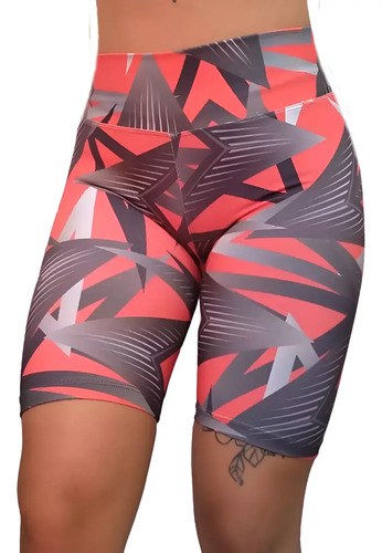 Calza Biker Jp Peñafiel Sport Mujer Cortas Adulto - 5