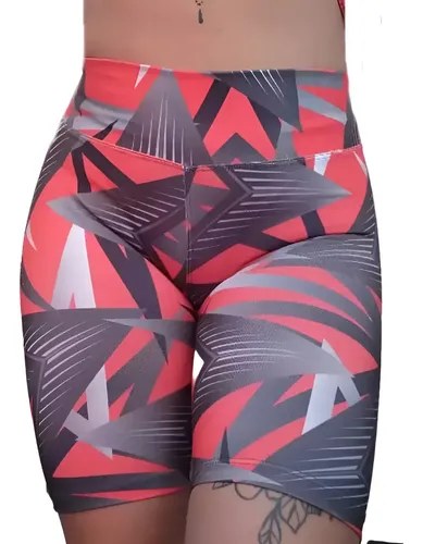Calza Biker Jp Peñafiel Sport Mujer Cortas Adulto - 9